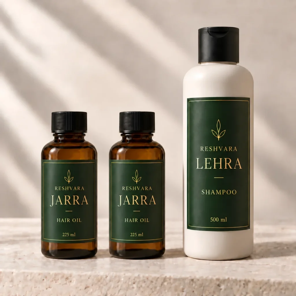 Signature Trio — illustrative packaging